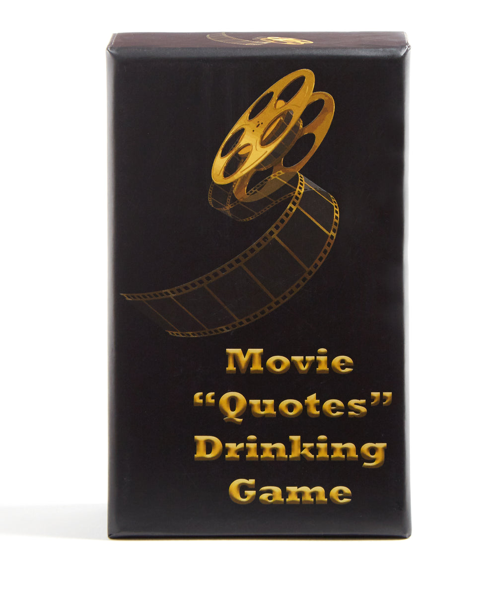 Movie Quotes Drinking Game box